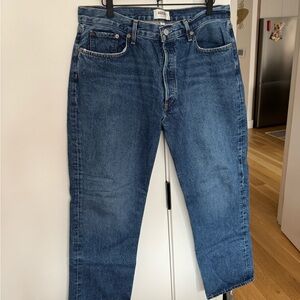Agolde Women’s Lana Blue Jeans
